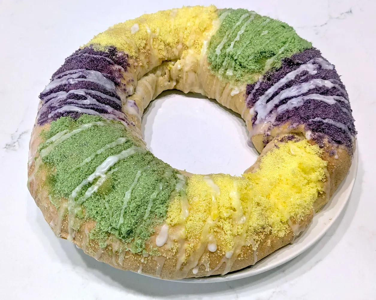 King Cake preparation photo