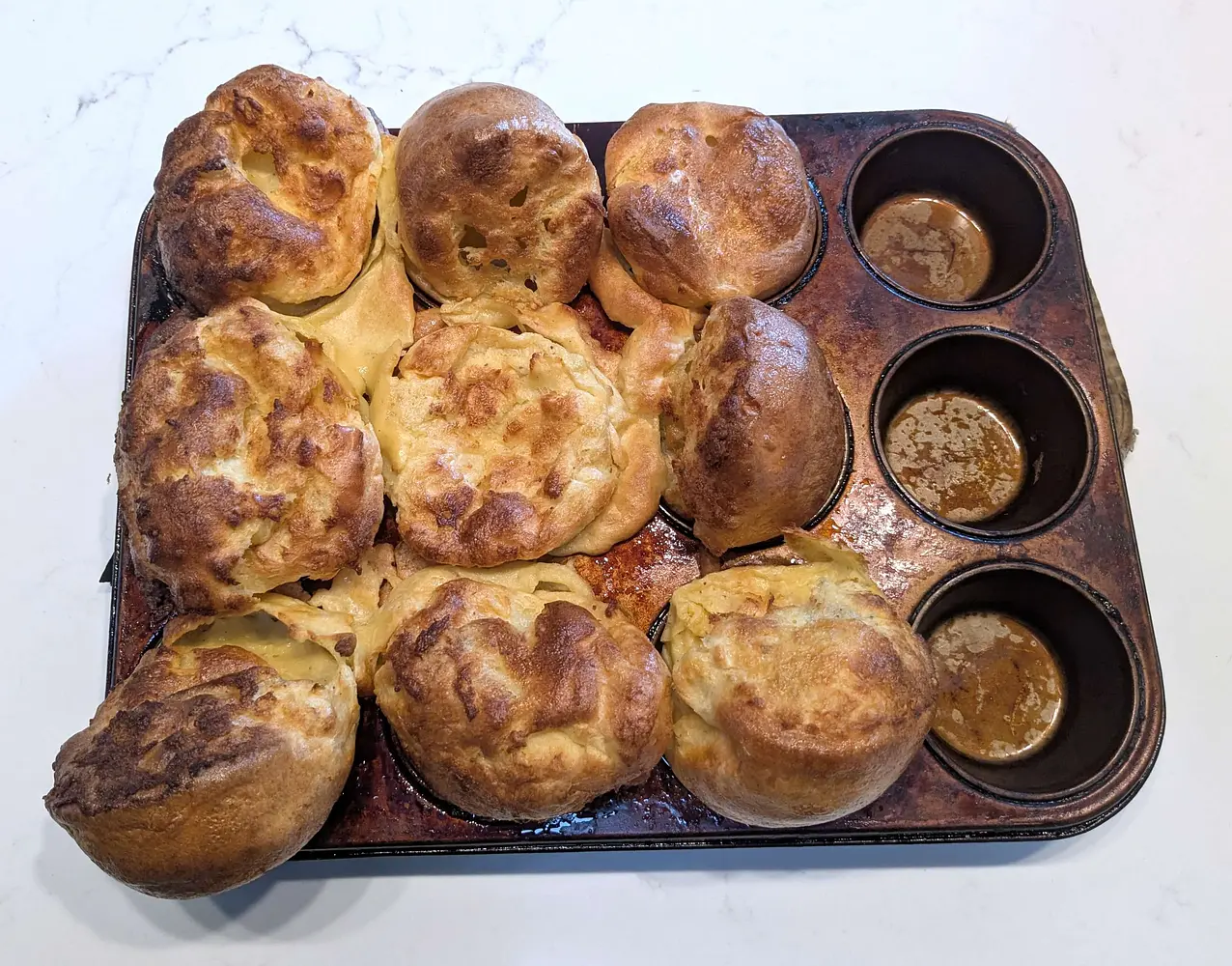Yorkshire Pudding preparation photo