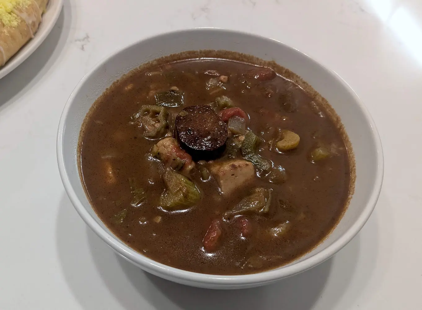 Gumbo preparation photo