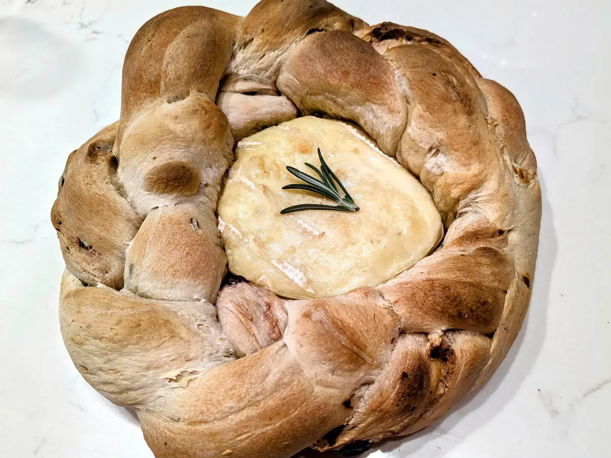 Brie Bread Wreath