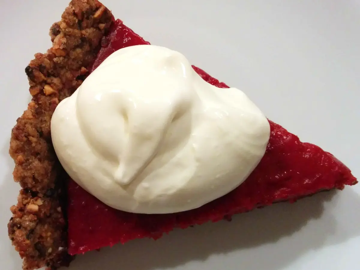 Cranberry Curd Tart