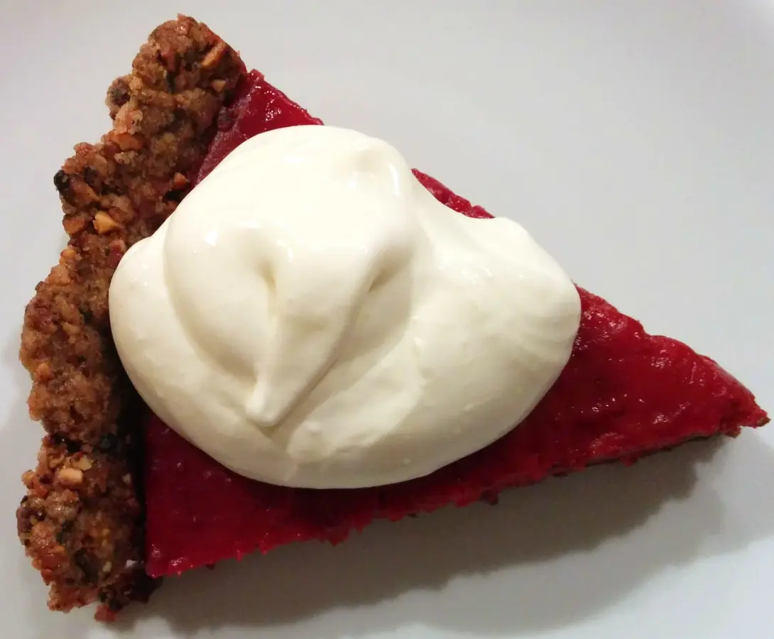 Cranberry Curd Tart