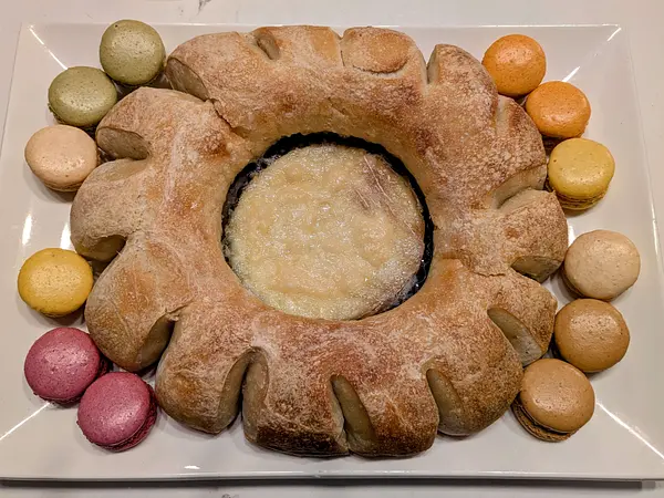 Brie Bread Wreath